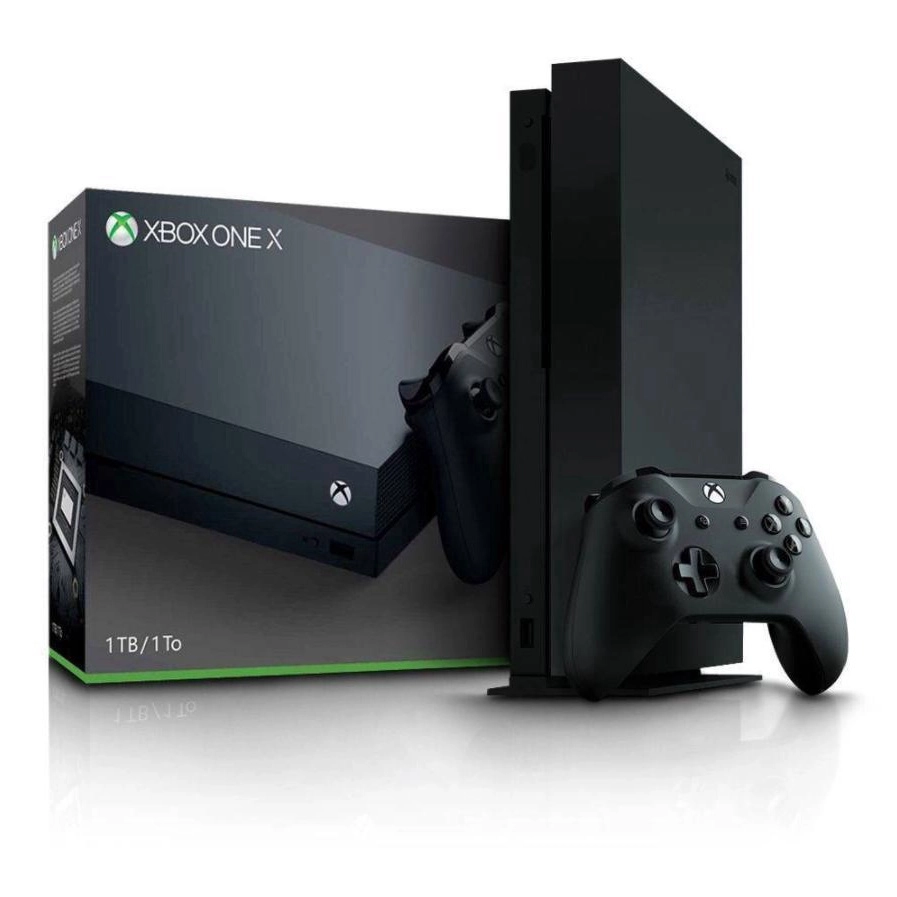2º Prêmio: Console Xbox One X 1TB 4K+ Controle sem Fio