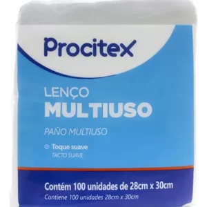 Lenços (pano multiuso) 100unid.